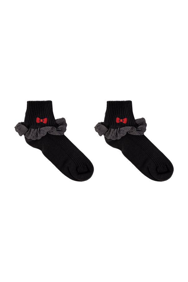 Mini Rodini Cotton socks with a ruffle