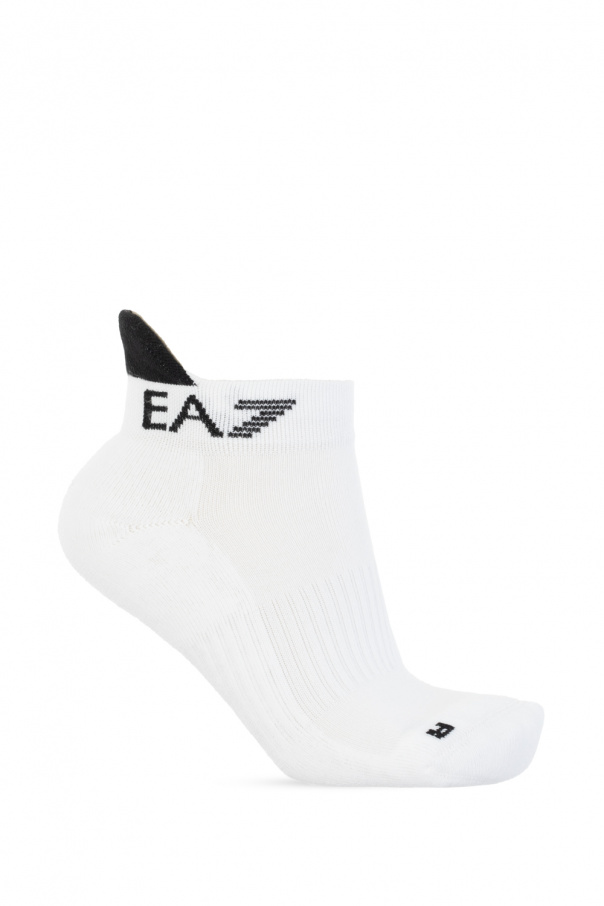 EA7 Emporio STRIPED armani Low-cut socks with logo