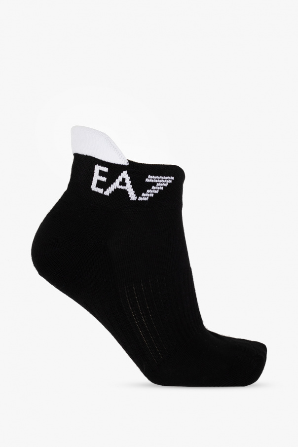 knee-length with logo od EA7 Emporio Armani