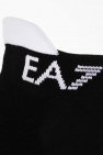 EA7 Emporio Armani Emporio Armani logo embroidered scarf