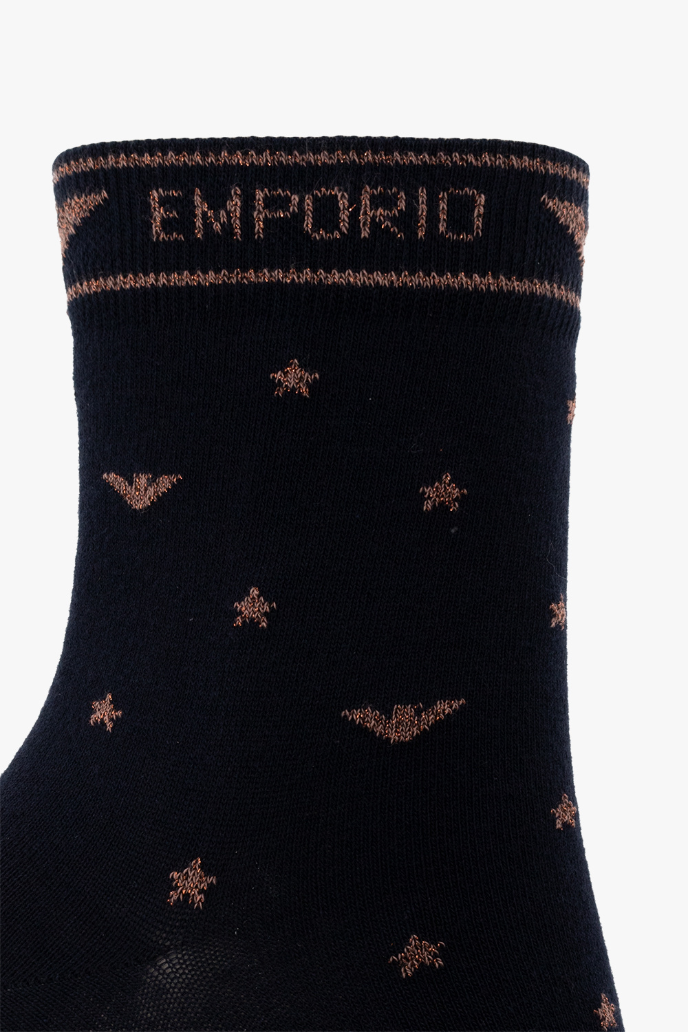 Emporio Armani Branded socks two-pack