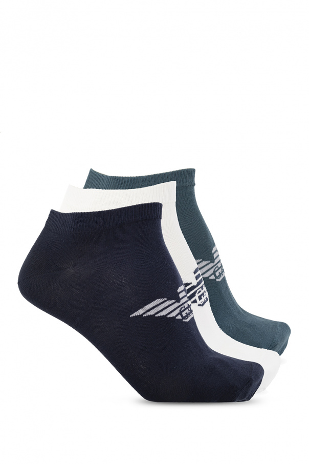 Emporio Armani Branded socks 3-pack