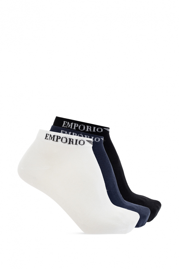 Emporio Armani Branded socks 3-pack