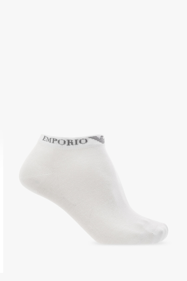 Emporio Montre armani Branded socks three-pack
