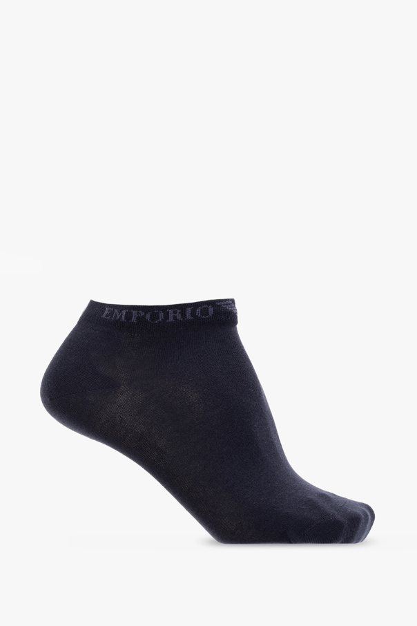 Emporio armani Ochelari Branded socks three-pack