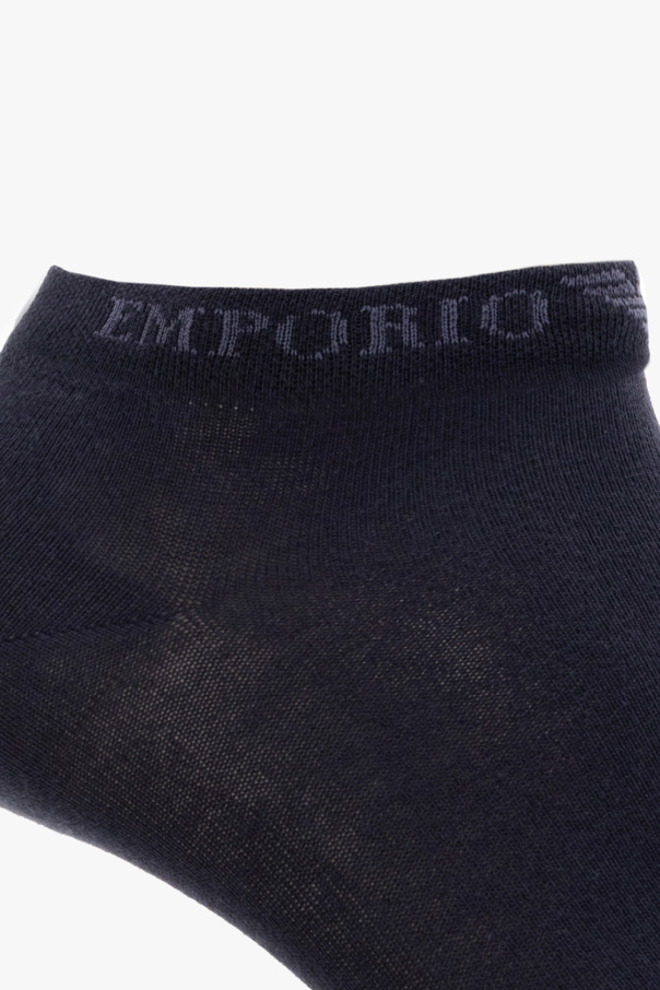 Emporio armani Ochelari Branded socks three-pack