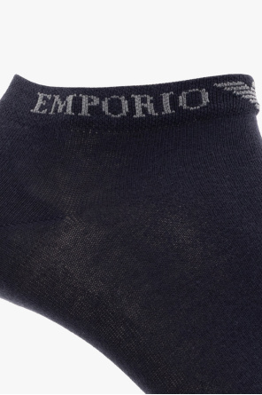 Emporio Armani Emporio Armani ombré-effect frayed scarf