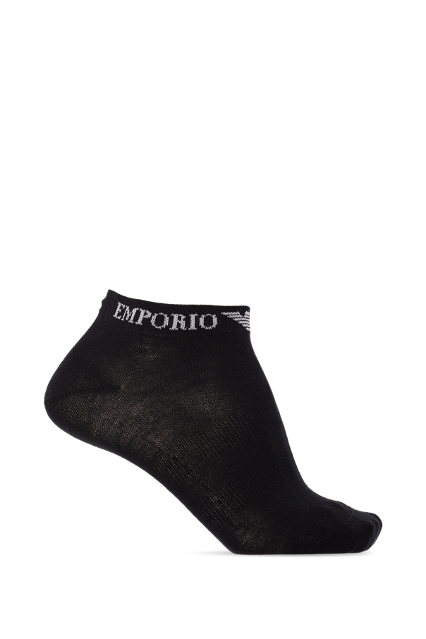 Emporio Armani Pairs of Womens Low Socks EMPORIO ARMANI 300008 9A234 56335 Blu Blu Blu