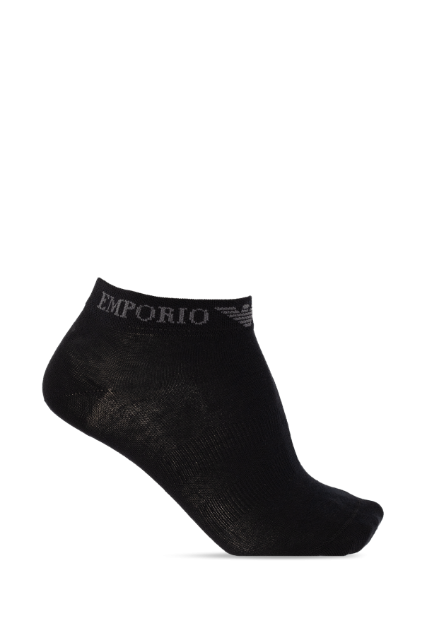 Emporio Armani Pairs of Womens Low Socks EMPORIO ARMANI 300008 9A234 56335 Blu Blu Blu