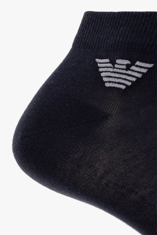 Emporio armani linen Socks with logo