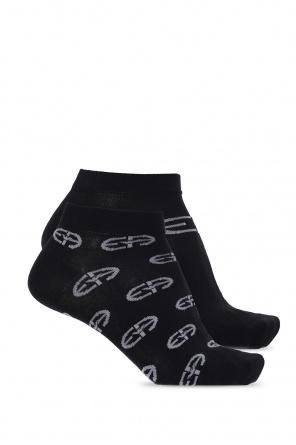 Monogrammed socks two-pack od Emporio Armani
