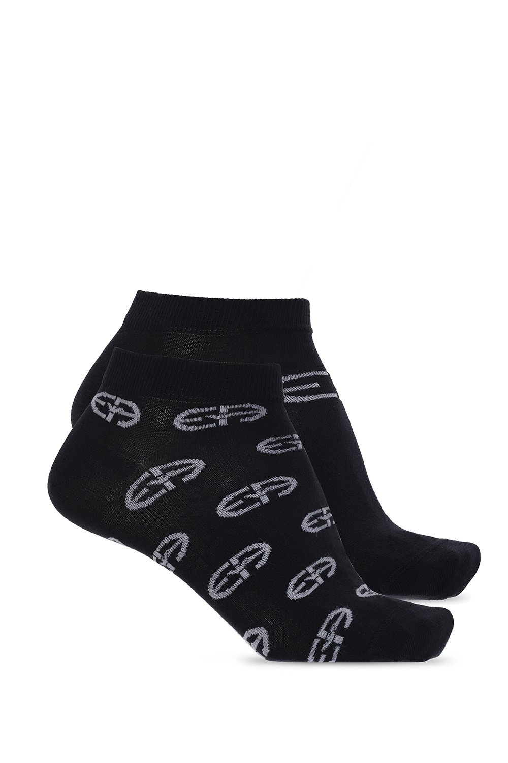 Emporio armani pack Monogrammed socks two-pack