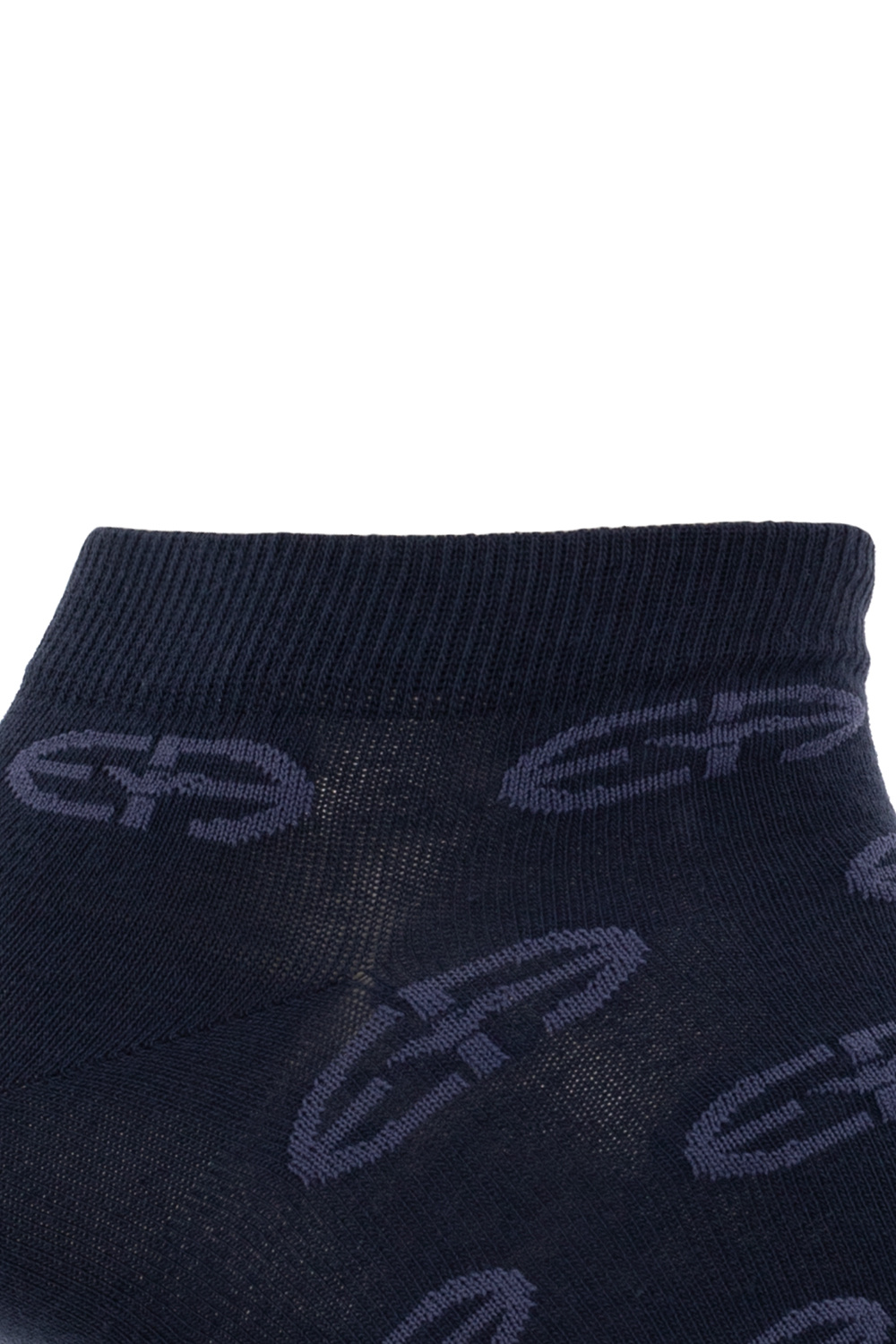 Emporio Swim armani Monogrammed socks two-pack