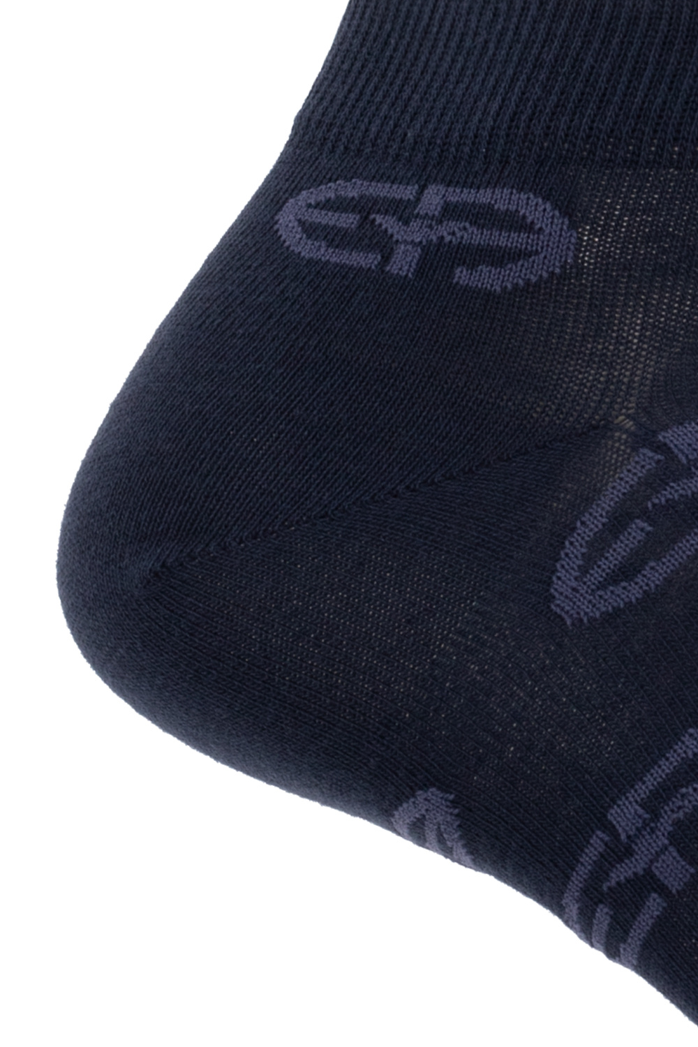 Emporio Swim armani Monogrammed socks two-pack