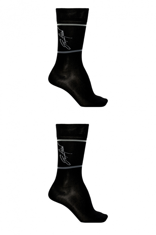 Emporio Armani Branded socks two-pack