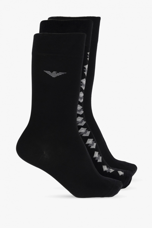 Emporio Armani Branded socks 3-pack