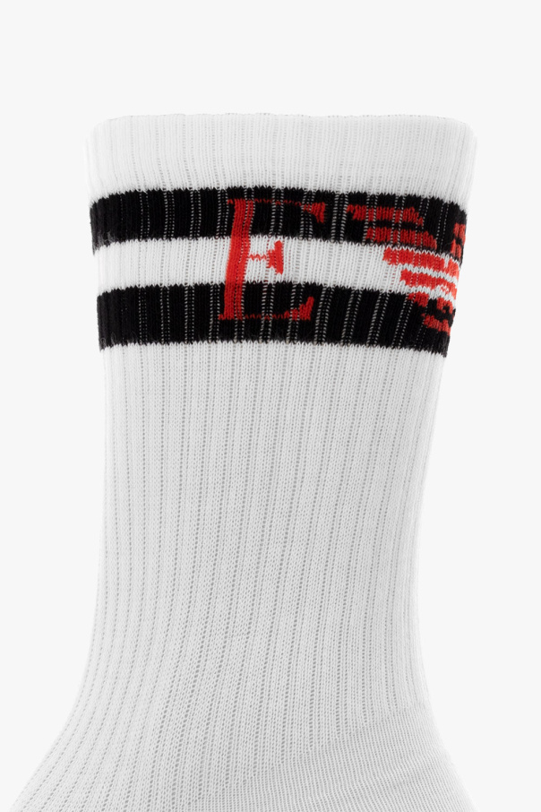 Emporio Armani Branded socks three-pack