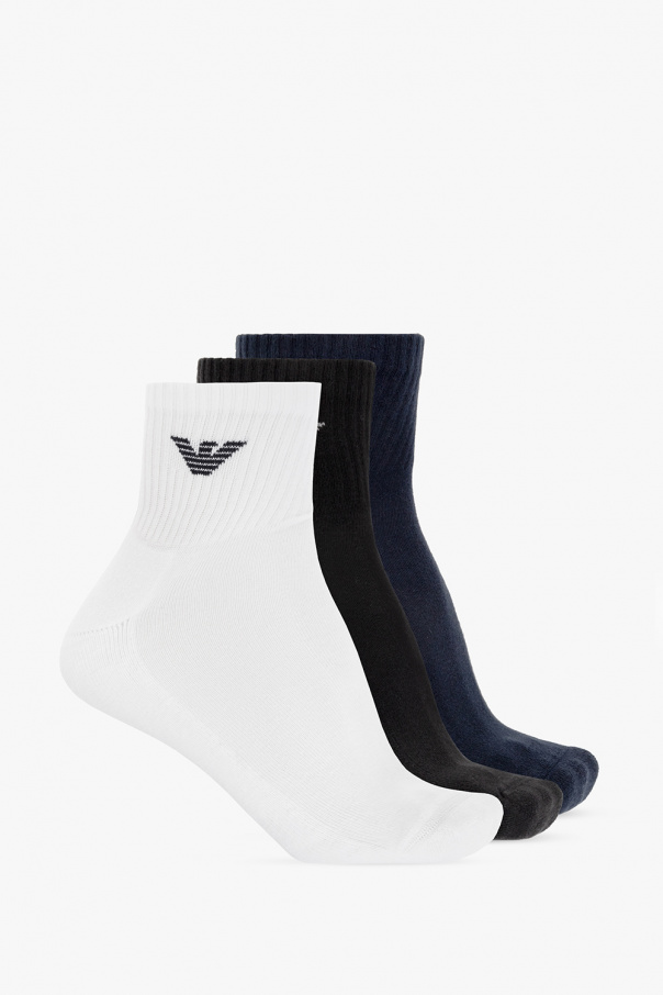 Emporio sports armani Branded socks 3-pack