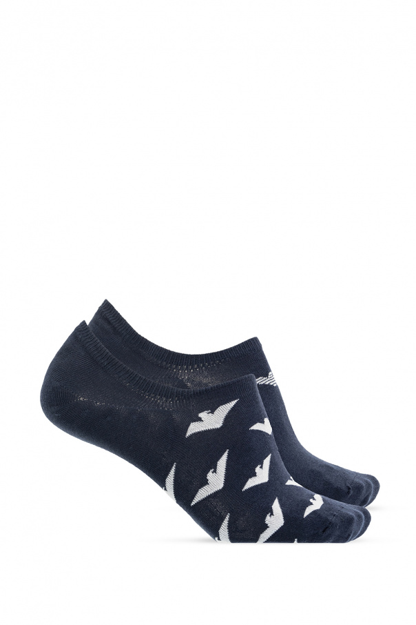 Emporio Armani Branded socks two-pack