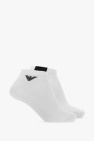 Emporio Armani WHITE Branded socks 3-pack