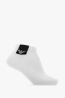 Emporio Armani WHITE Branded socks 3-pack