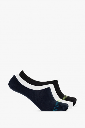 Branded socks three-pack od Emporio Armani