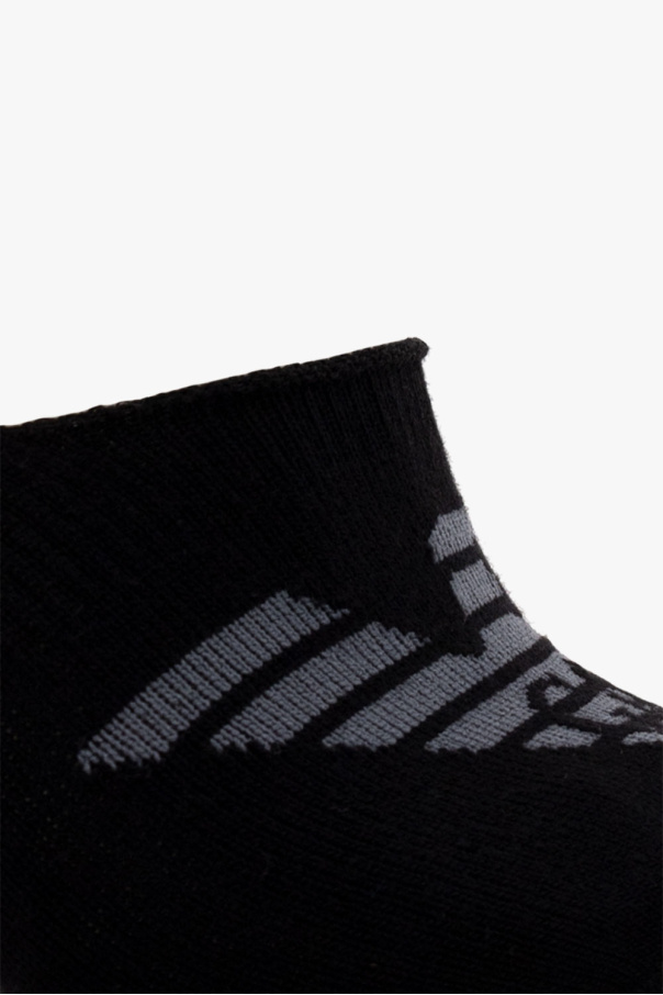 Emporio Blu armani Branded socks three-pack