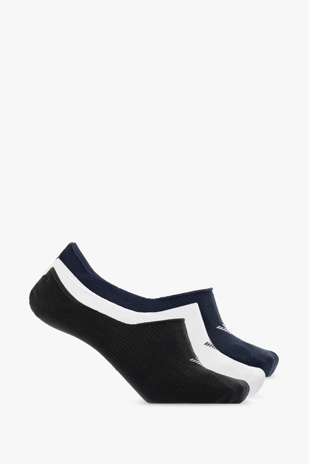 Emporio med Armani No-show socks three-pack