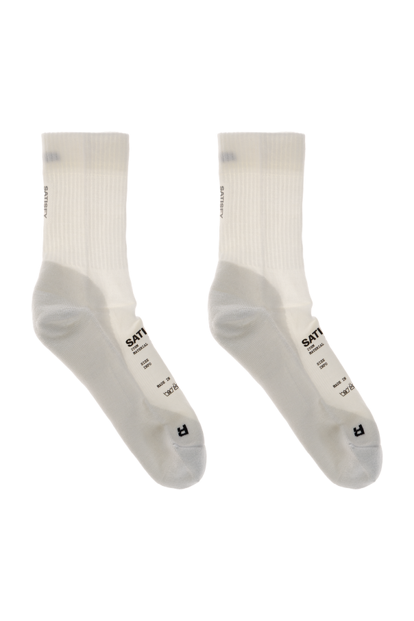 Satisfy Men's Designer Logo Socks
