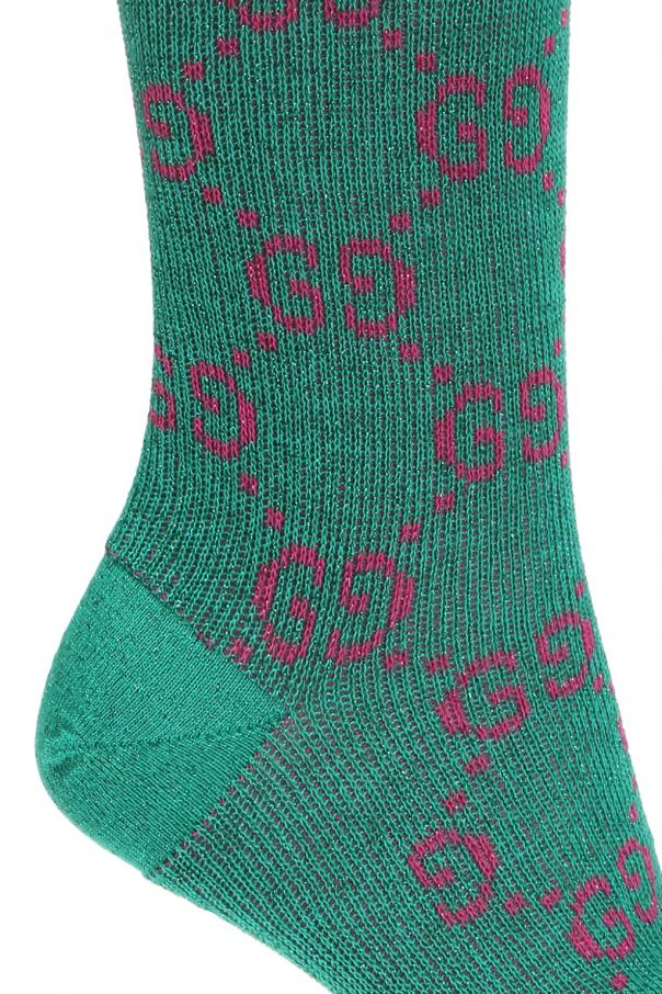 Gucci Lurex socks