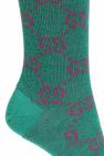 Gucci GREEN Lurex socks