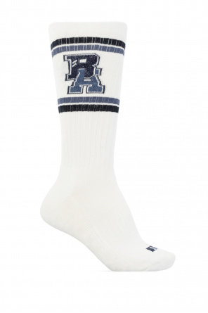 Socks with logo od BOSS x Russell Athletic