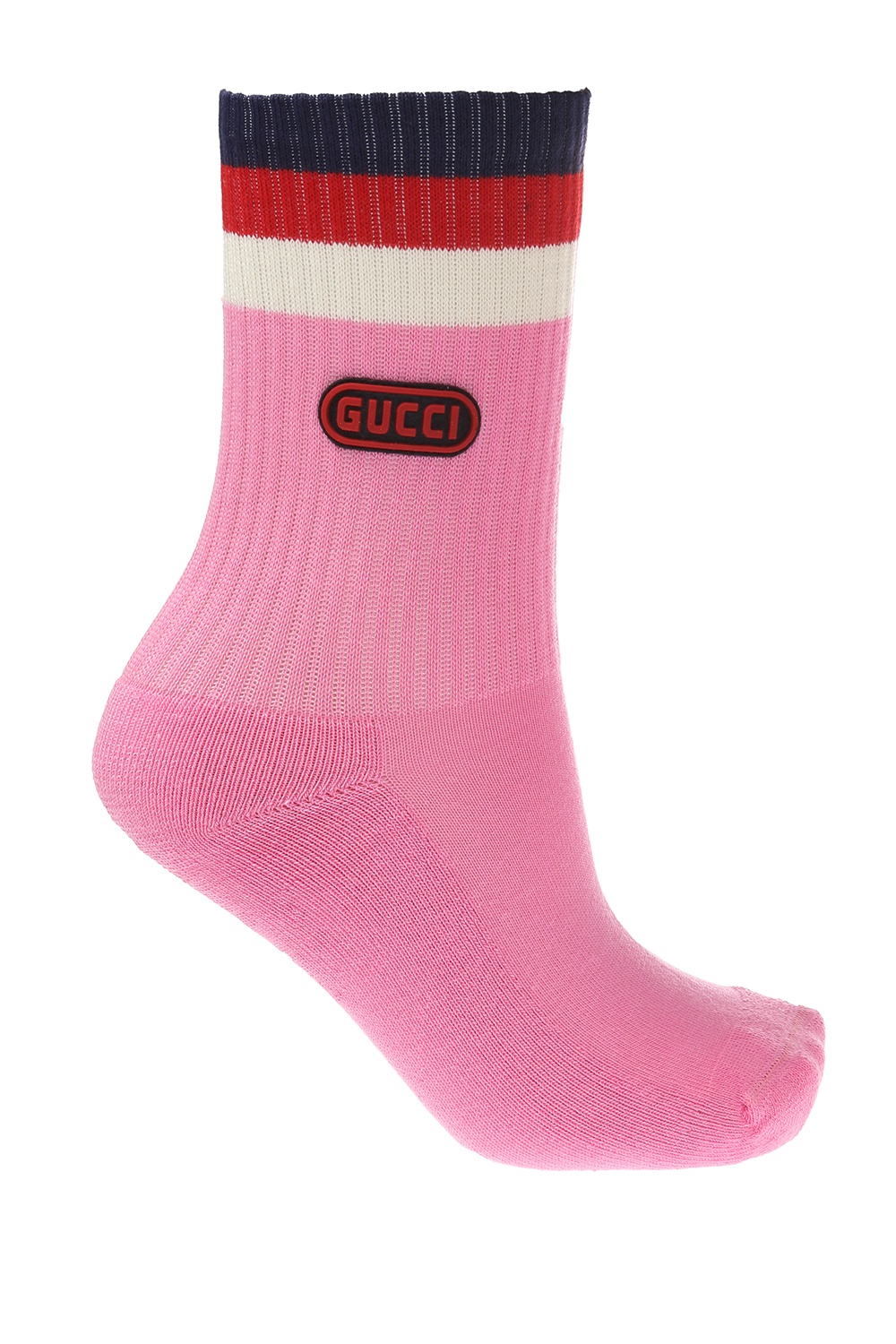 Pink Sylvie Web' striped socks Gucci - Vitkac TW
