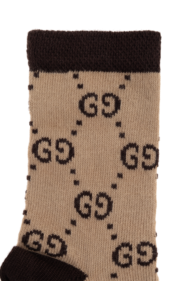 Gucci Kids Socken mit Monogramm
