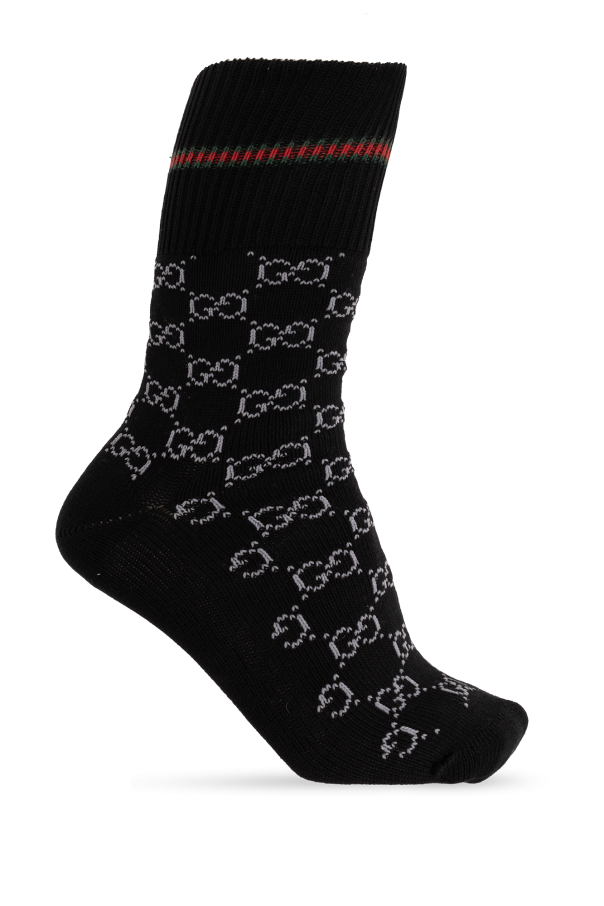 Monogrammed socks od Gucci