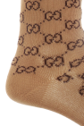 Gucci BROWN Sock with logo pattern