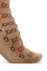 Gucci BROWN Sock with logo pattern