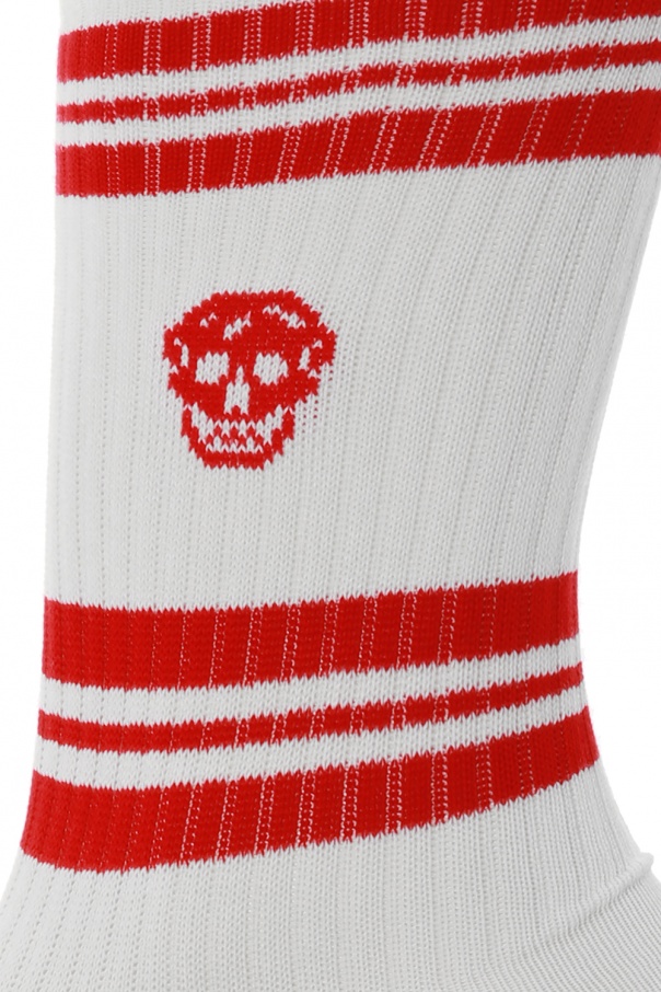 Alexander McQueen Skull motif socks