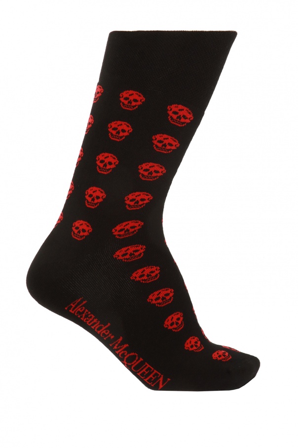 Alexander McQueen Skull motif socks