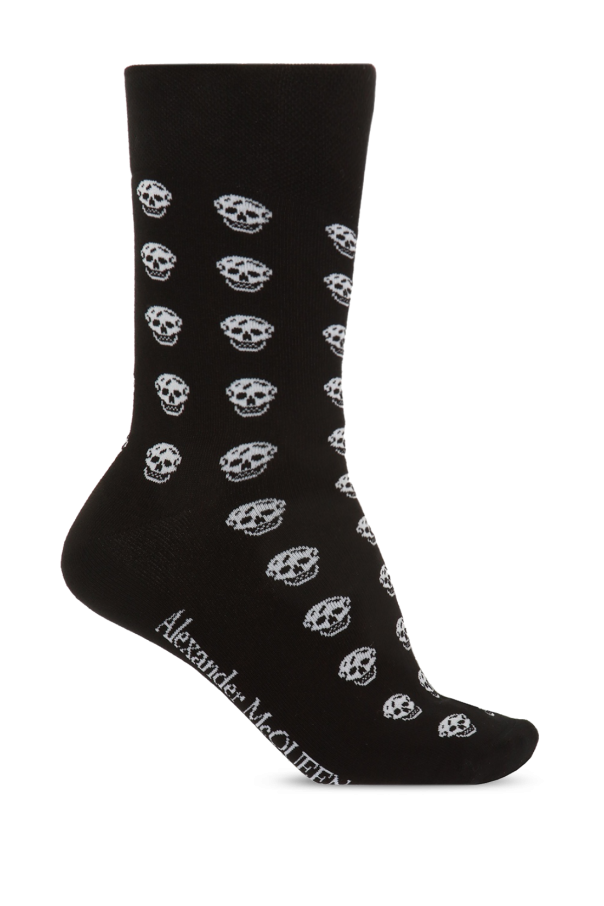 Alexander McQueen Embroidered socks