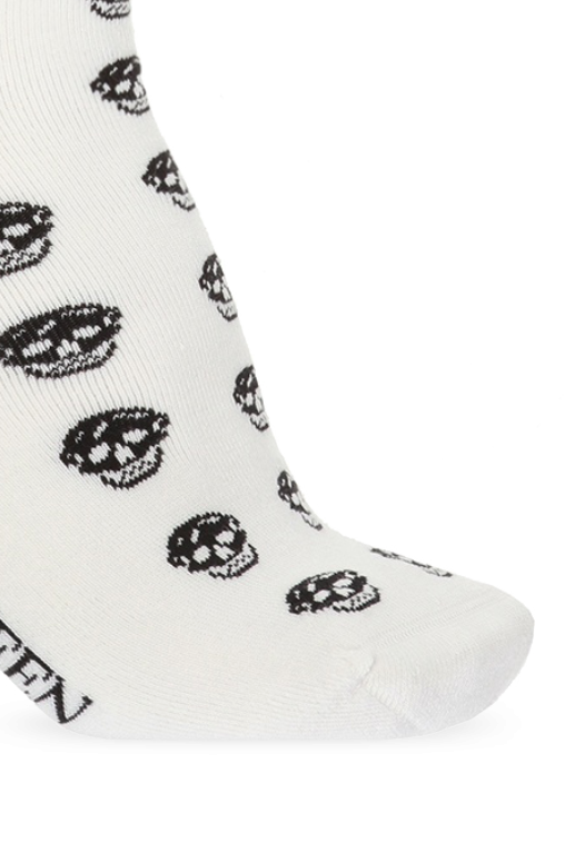 Alexander McQueen Skull motif socks