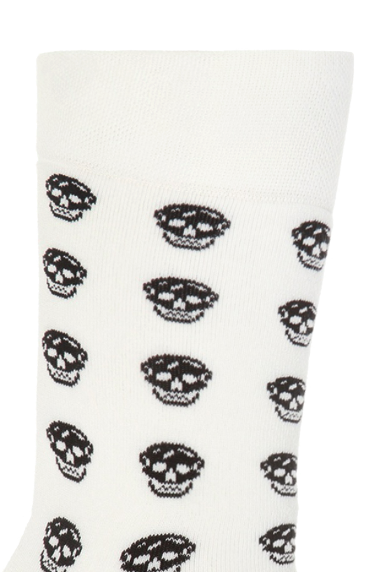 Alexander McQueen Skull motif socks