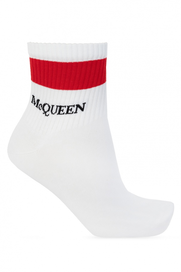 Alexander McQueen Socks with logo