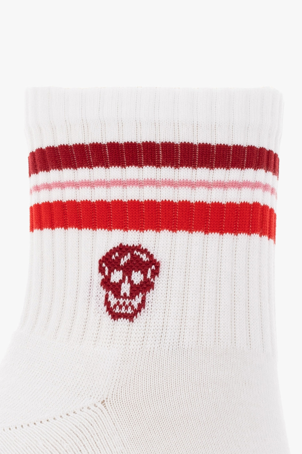 Alexander McQueen Socks with skull motif