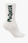 Кожаные кроссовки alexander mcqueen с металлическим носком