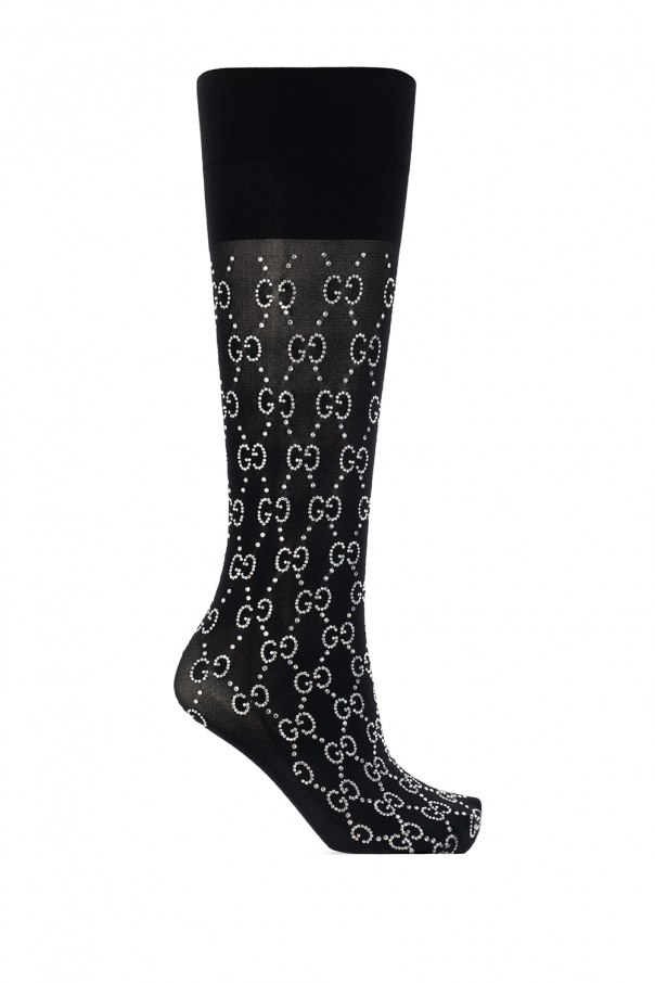 gucci Pre-Loved Monogrammed socks