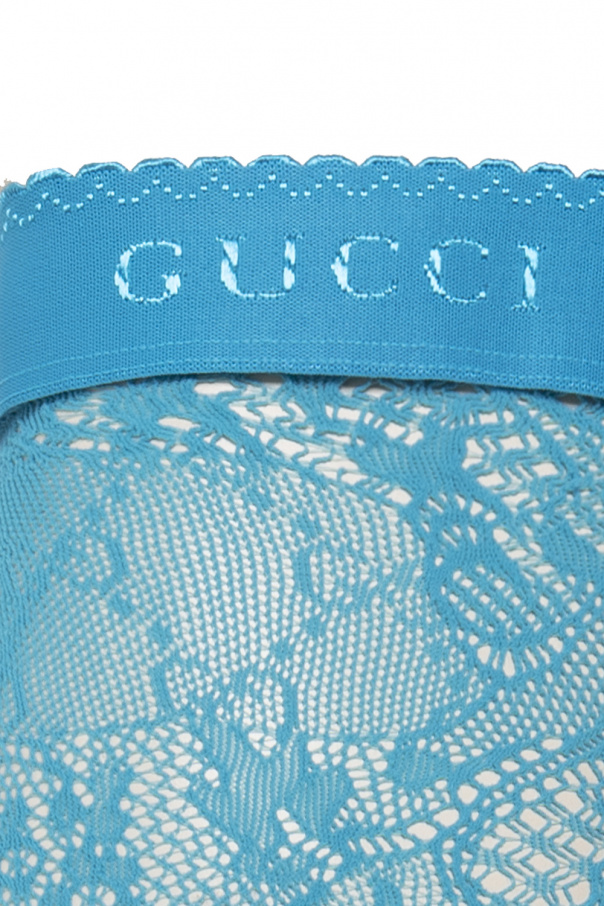 gucci sterling Patterned stockings