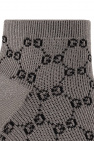 gucci leather Socks with monogram