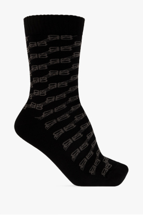 Monogrammed socks od Balenciaga
