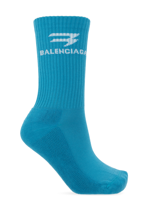 Branded socks od Balenciaga